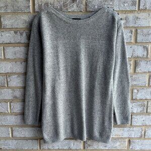 Talbots Long Sleeve Boat Neck Cotton Blend Sweater Women's Size XS